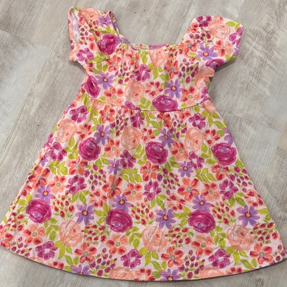 The Children's Place Other - The Children's Place Floral Dress - Pink, Purple, and Green